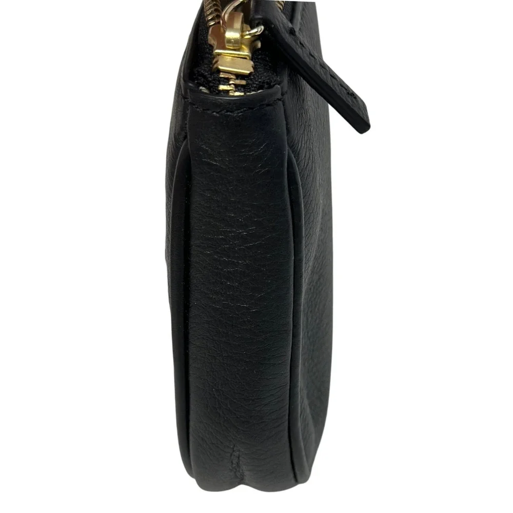 Talbots black pebbled